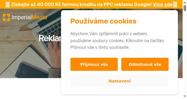 Screenshot of imperialmedia.cz