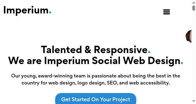 Screenshot of imperium.social
