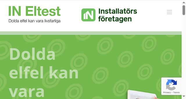 Screenshot of in-eltest.se
