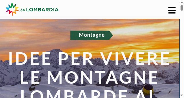 Screenshot of in-lombardia.it