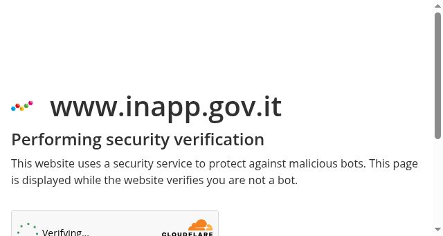 Screenshot of inapp.gov.it