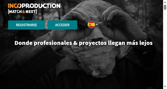 Screenshot of incoproduction.com