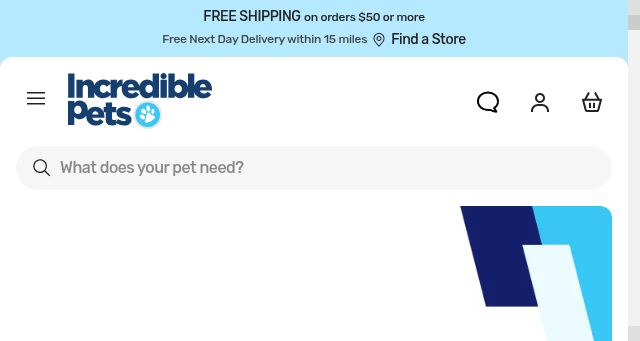 Screenshot of incredpets.com