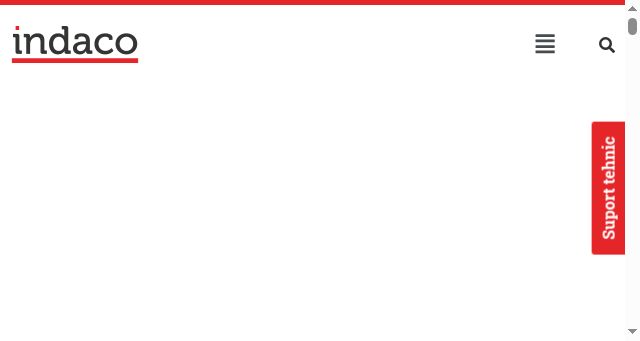 Screenshot of indaco.ro