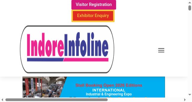 Screenshot of indexpo.co.in