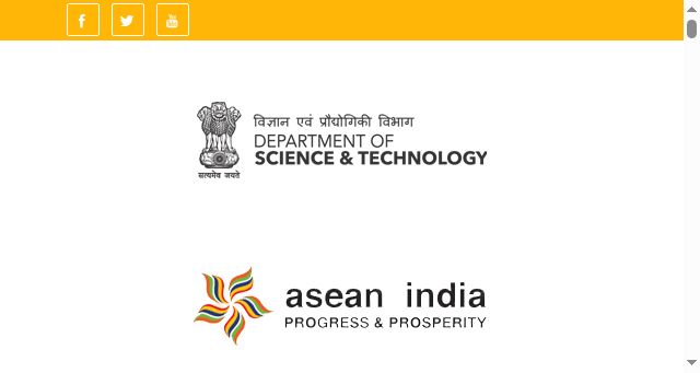 Screenshot of indiaaseaninnovation.com