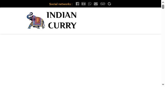 Screenshot of indiancurry.es