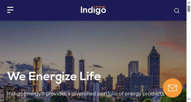 Screenshot of indigoenergy.com