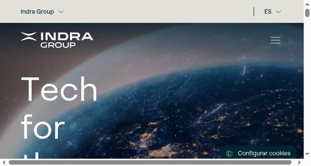 Screenshot of indragroup.com