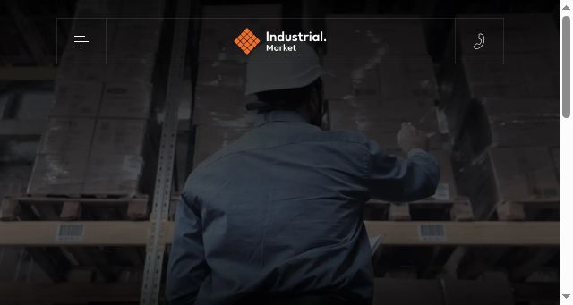 Screenshot of industrial.market