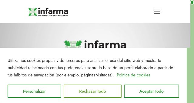 Screenshot of infarma.es
