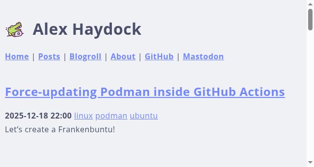 Screenshot of infected.systems