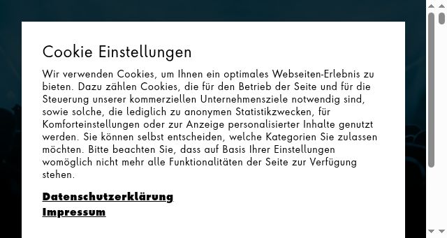 Screenshot of infinitymusictour.at