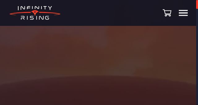 Screenshot of infinityrising.com