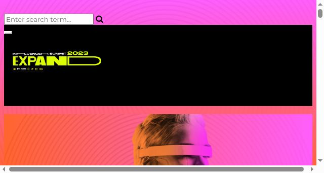 Screenshot of influencersummit.la