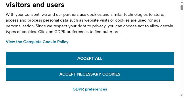 Screenshot of infocert.digital