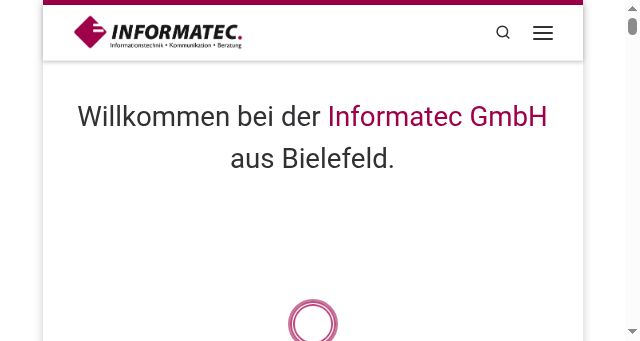 Screenshot of informatec.net