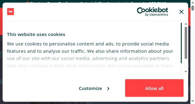 Screenshot of infoshare.pl