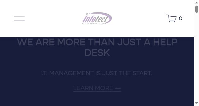 Screenshot of infotect.us