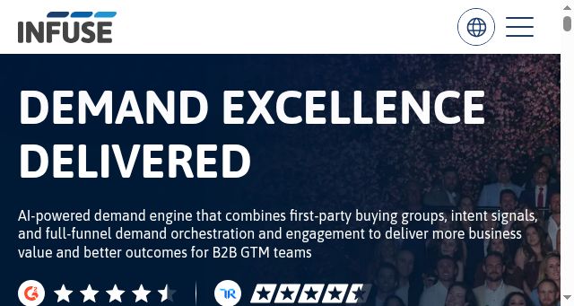 Screenshot of infuse.co.uk