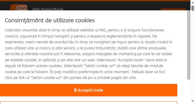 Screenshot of ing.ro