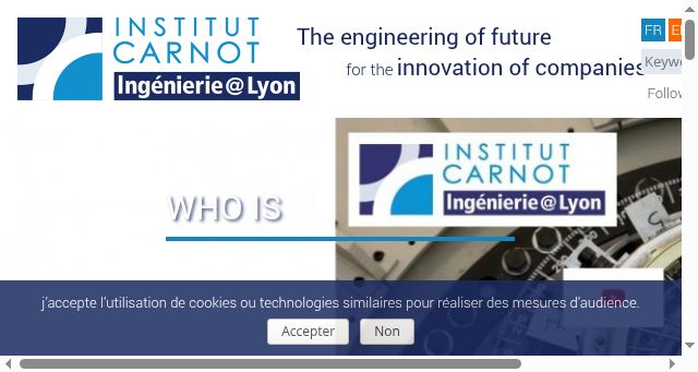 Screenshot of ingenierie-at-lyon.org