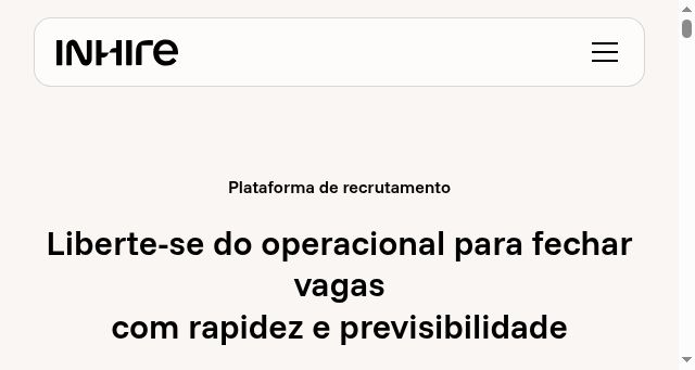 Screenshot of inhire.com.br