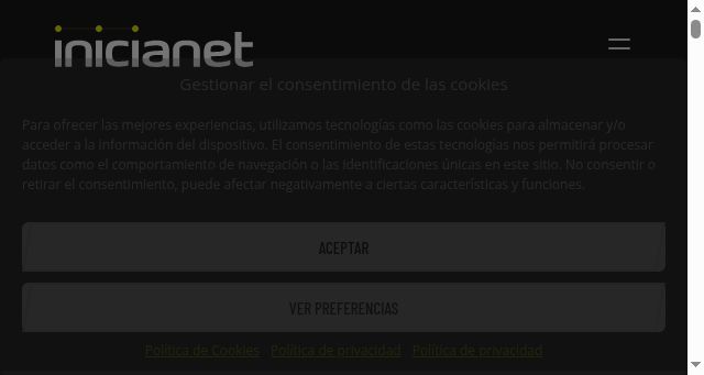 Screenshot of inicianet.com