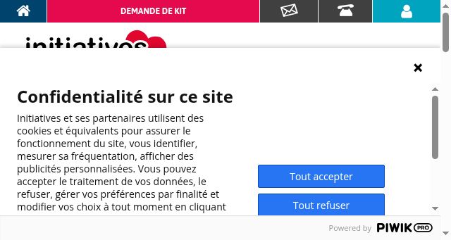 Screenshot of initiatives-livres.fr