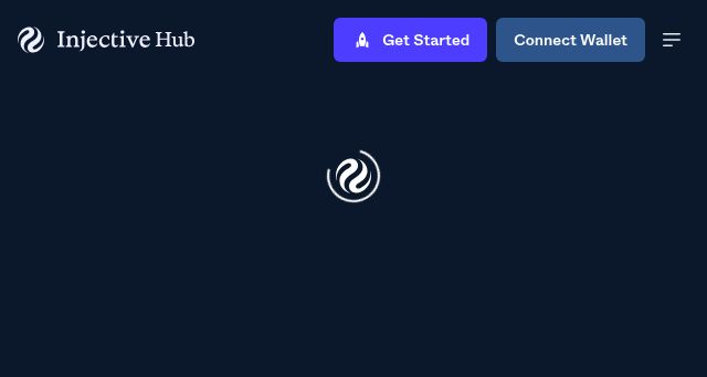 Screenshot of injective.network