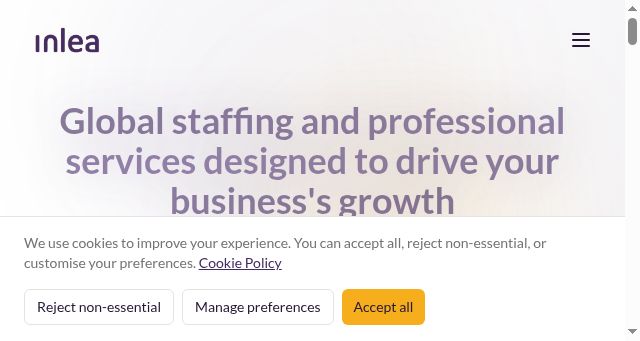 Screenshot of inlea.com