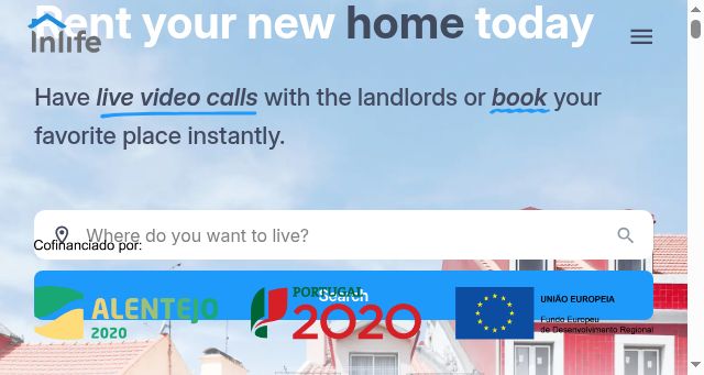 Screenshot of inlifehousing.com