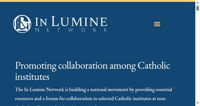 Screenshot of inluminenetwork.org