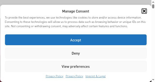 Screenshot of innovationinpolitics.eu