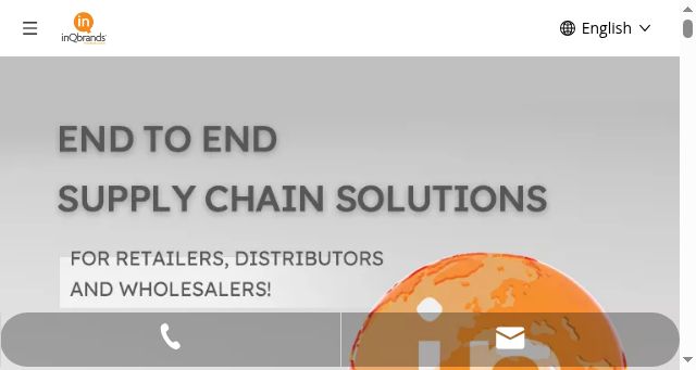 Screenshot of inqbrands.com