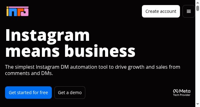 Screenshot of inro.social