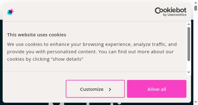 Screenshot of insense.pro