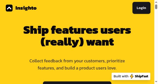 Screenshot of insigh.to