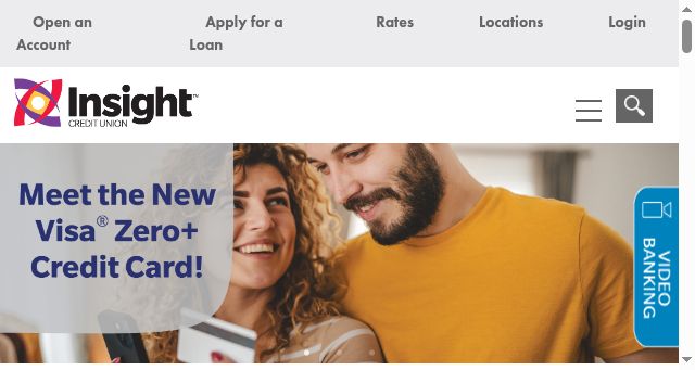 Screenshot of insightcreditunion.com
