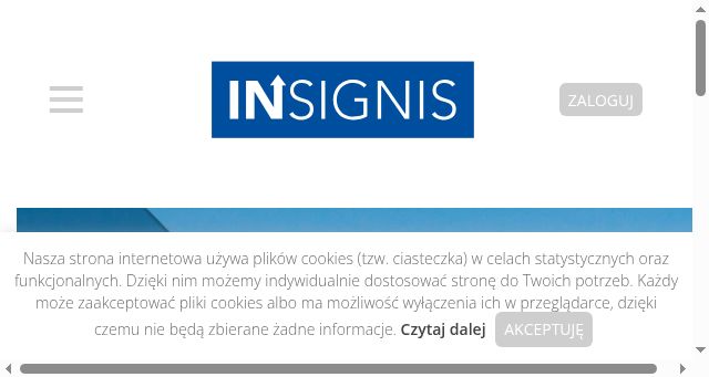 Screenshot of insignistfi.pl