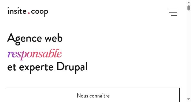 Screenshot of insite.coop