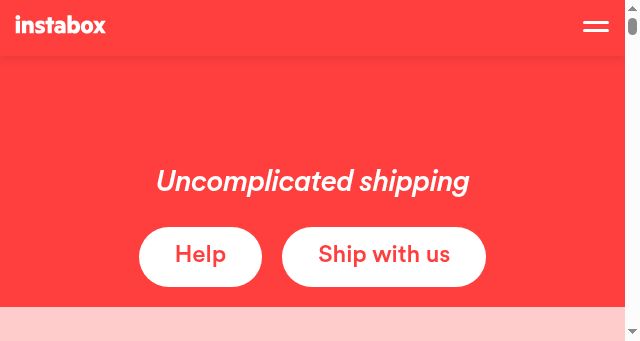 Screenshot of instabox.com