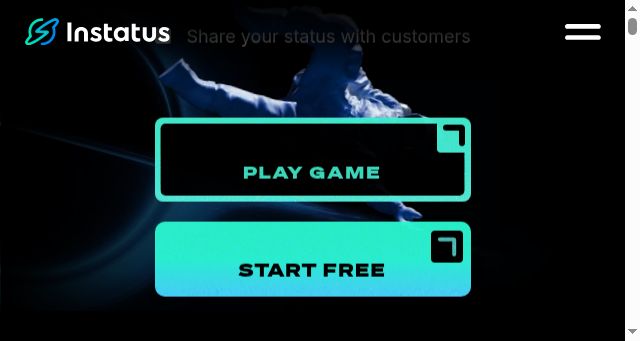 Screenshot of instatus.com