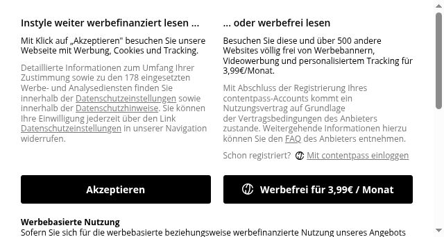 Screenshot of instyle.de