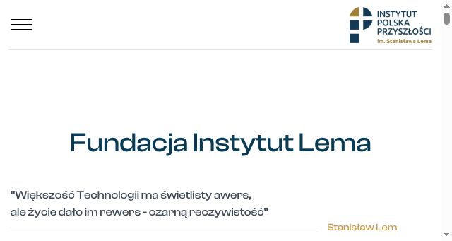 Screenshot of instytutlema.pl