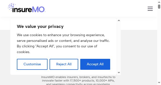 Screenshot of insuremo.com