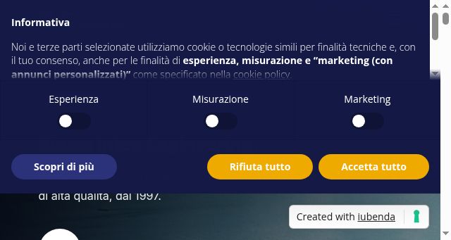 Screenshot of inteaengineering.it