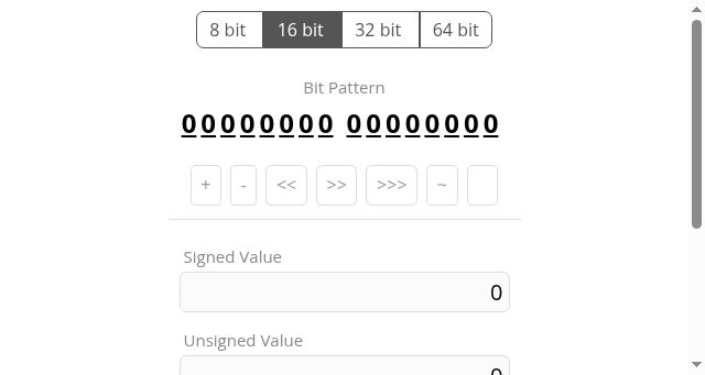 Screenshot of integer.exposed