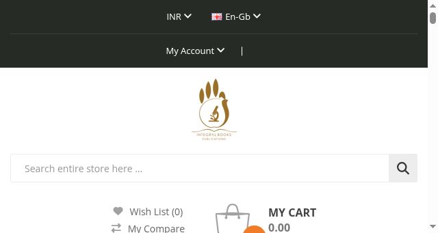 Screenshot of integralbooks.com