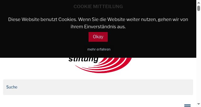 Screenshot of integrata-stiftung.de